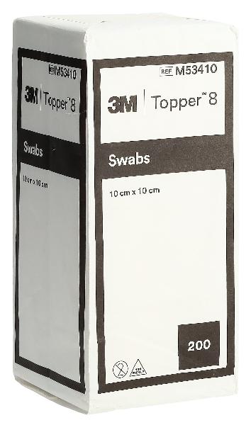 TOPPER 8 NW Compresse 10x10cm non sterili (200 pz)