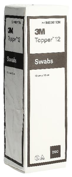 TOPPER 12 NW Compresses 10x10cm non stériles (200 pces)