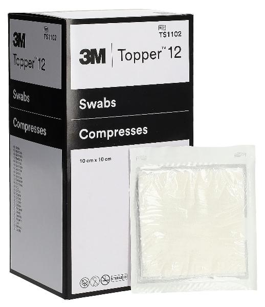 TOPPER 12 NW Compresse 10x10cm sterili (140 pz)