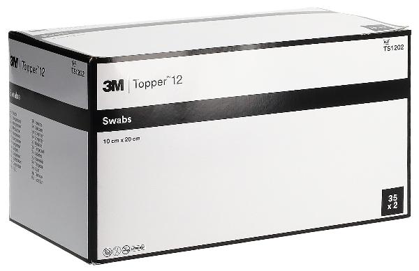 TOPPER 12 NW Compresses 10x20cm stériles (70 pces)