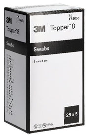 TOPPER 8 NW Compresse 5x5cm sterili (25x5 pz)