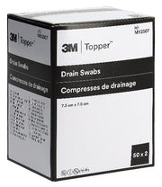 TOPPER Slit Compresses 7.5x7.5cm sterile (2x50 pcs)