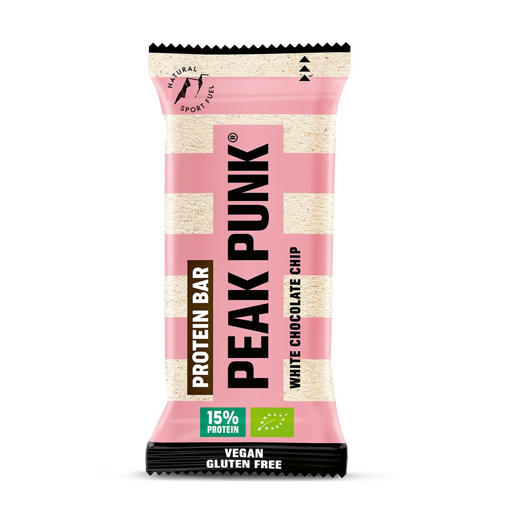 PEAK PUNK Bio Protein Bar White Chocolate Chip (12x55g)