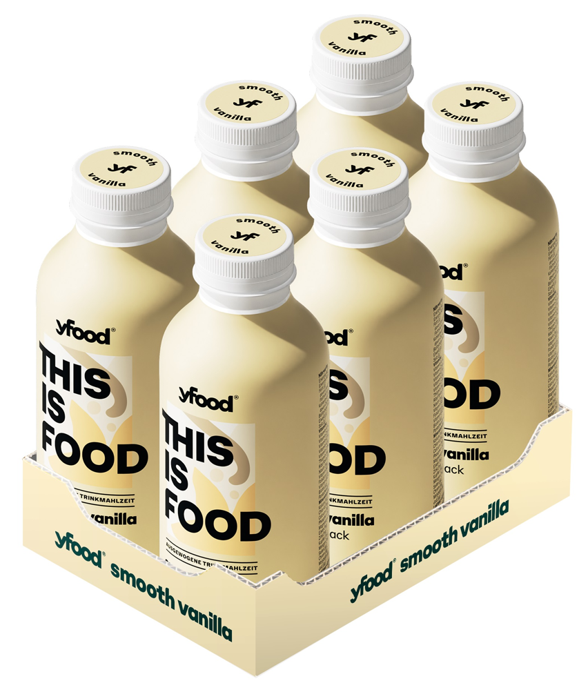 YFood Trinkmahlzeit Smooth Vanilla (6x500ml)