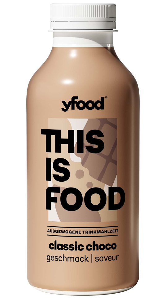 YFood Trinkmahlzeit Classic Chocolate (6x500ml)