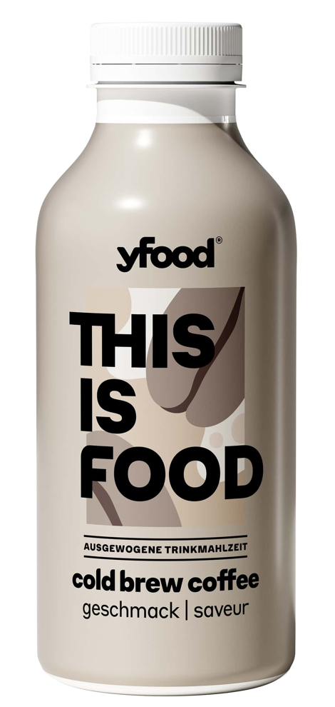 YFood Trinkmahlzeit Cold Brew Coffee (6x500ml)