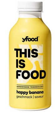 YFood Trinkmahlzeit Happy Banana (500ml)