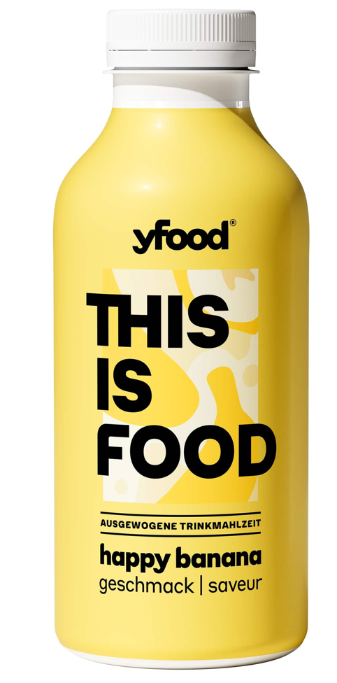 YFood Trinkmahlzeit Happy Banana (6x500ml)