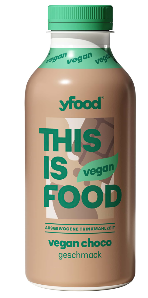 YFood Trinkmahlzeit Vegan Choco (6x500ml)