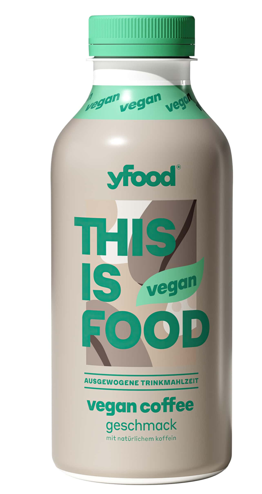 YFood Trinkmahlzeit Vegan Coffee (6x500ml)
