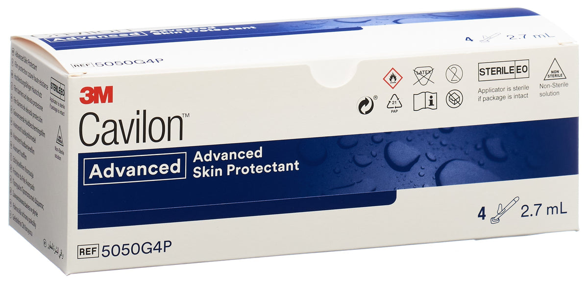 3M Cavilon Advanced Hautschutz Applikator 2.7ml (4 Stk)