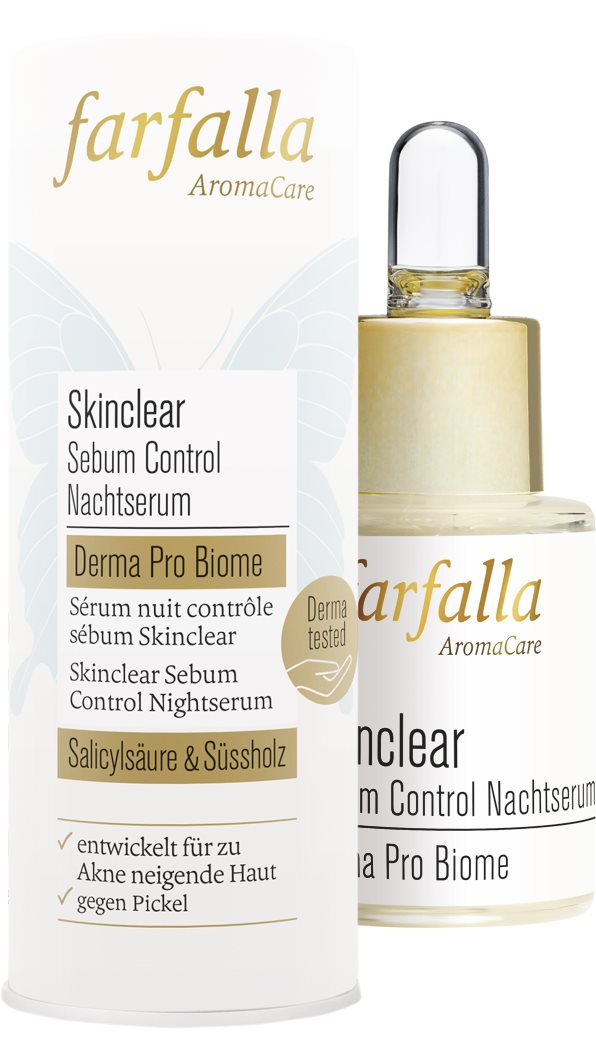 Farfalla Skinclear Sebum Control Nachtserum (15ml)