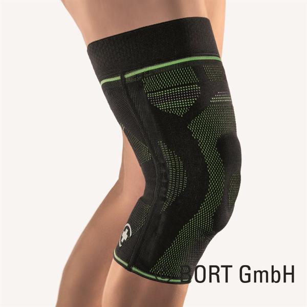 Bort StabiloGen Sport Genouillère avec bande adhérente taille 3 noir/vert (1 pce)