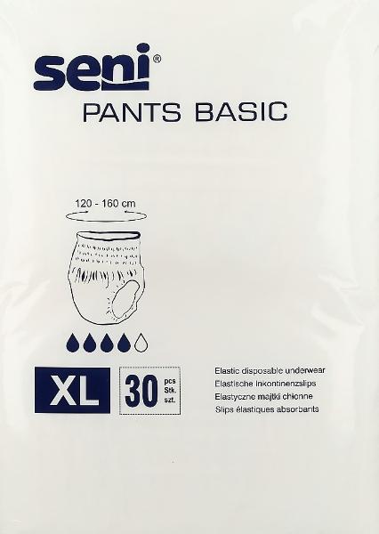 Seni Pants Basic, Size XL (30 pcs)