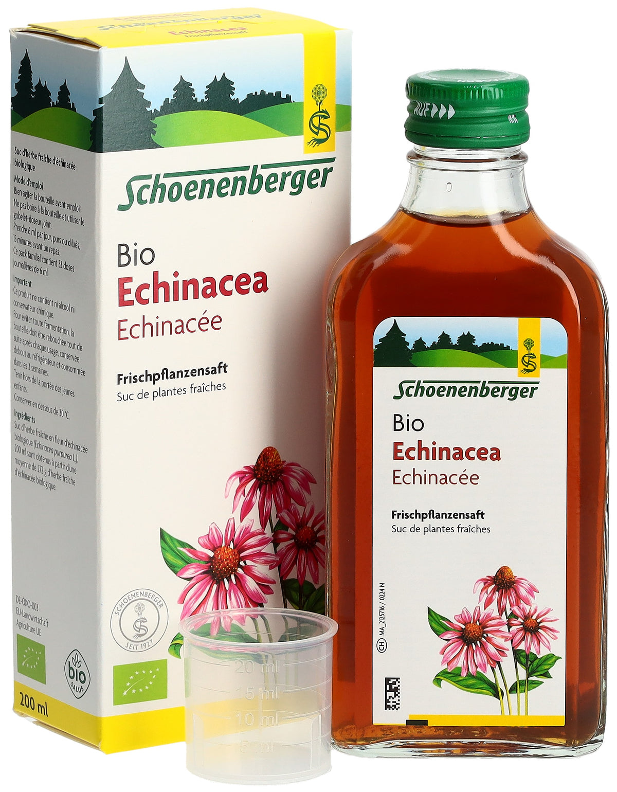 schoenenberger Echinacea Frischpflanzensaft Bio (200ml)