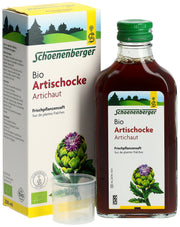 schoenenberger Artischocken Frischpflanzensaft Bio (200ml)