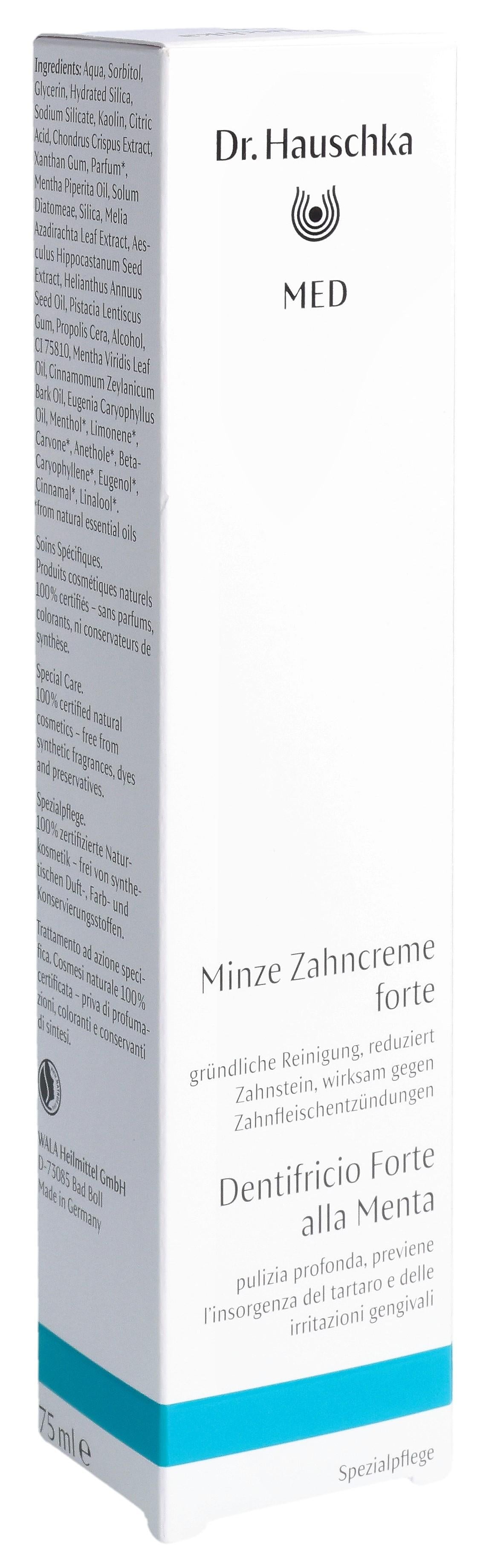 Dr. Hauschka Med Dentifricio Menta forte (75ml)