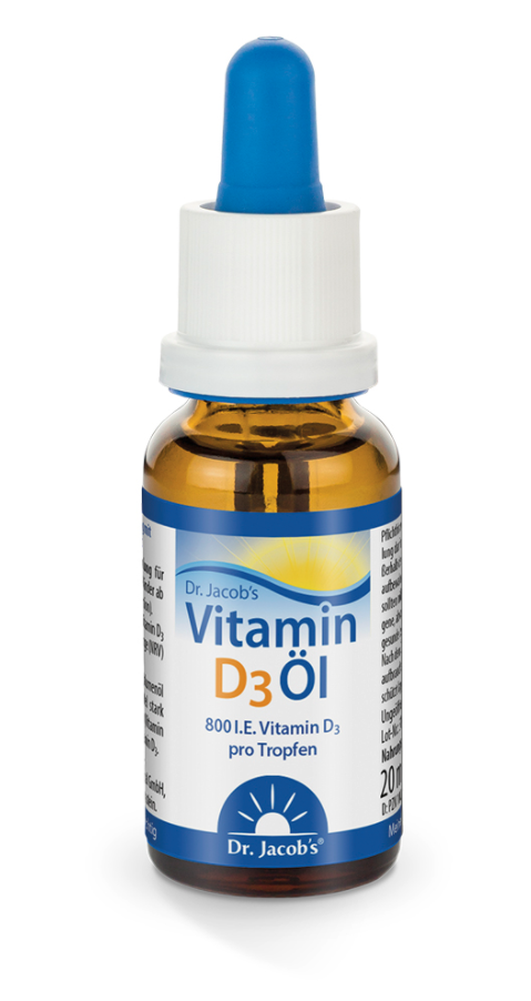 Dr. Jacob's Vitamin D3 Öl (20ml)