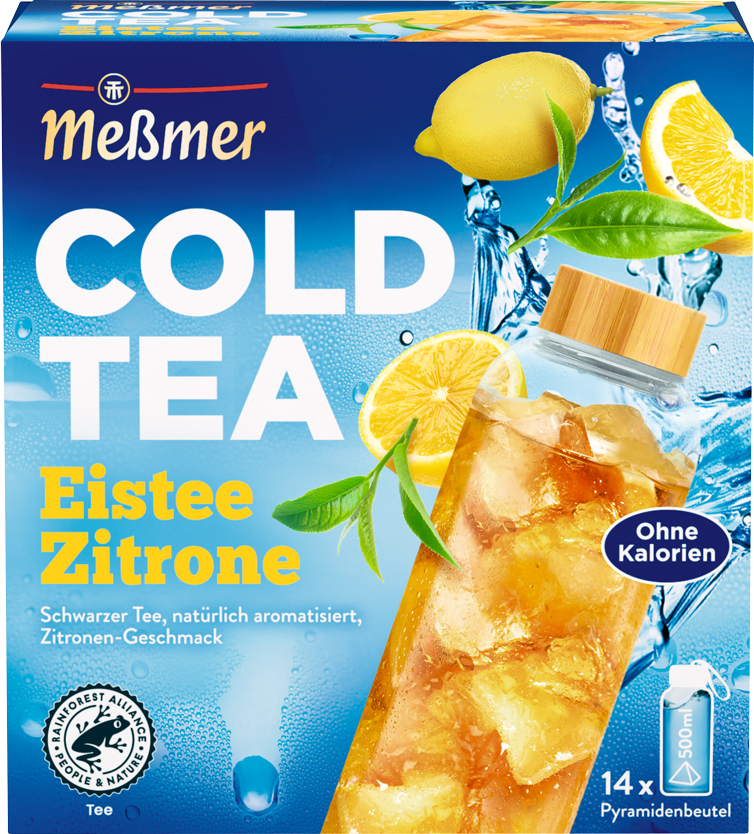 Messmer Cold Tea Eistee Zitrone (14 Beutel)