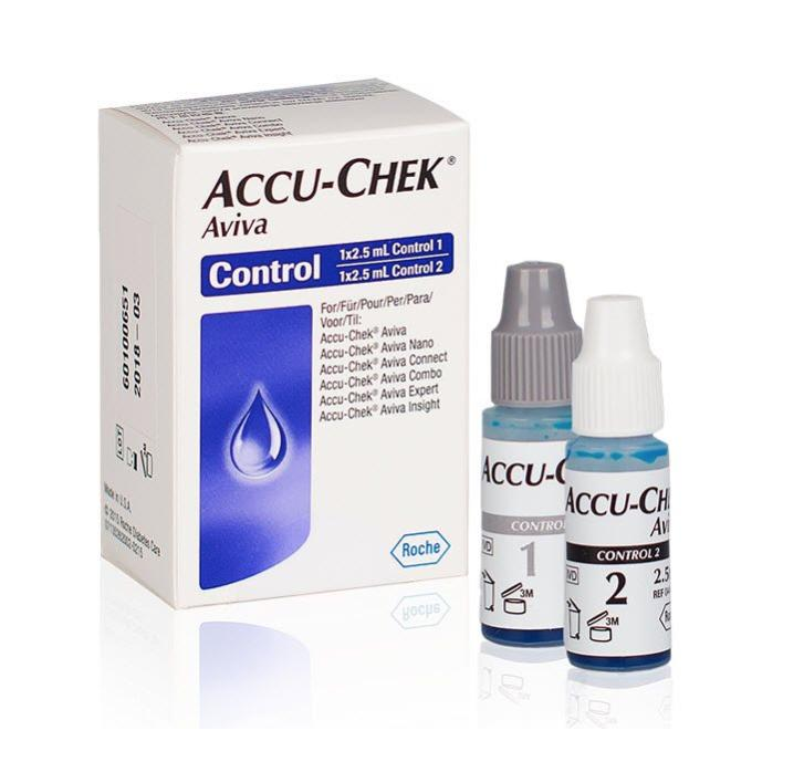 Accu-Chek Aviva Kontroll-Lösung (2 x 2.5ml)