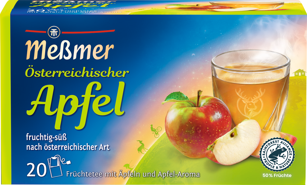 Messmer Früchtetee Österreichischer Apfel (20 Beutel)