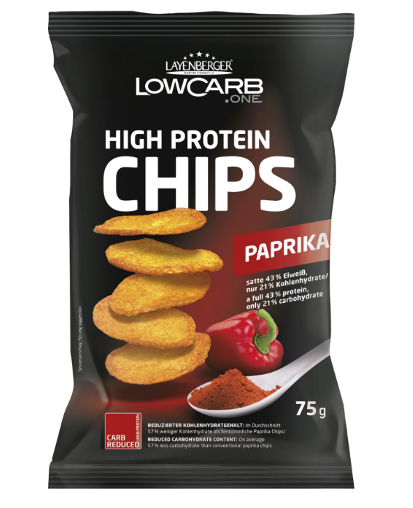 Layenberger Chips High-Protein Paprika (75g)