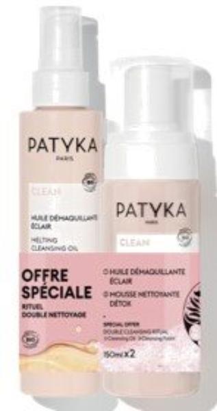 PATYKA Clean Double Cleansing Duo (2 x 150ml)