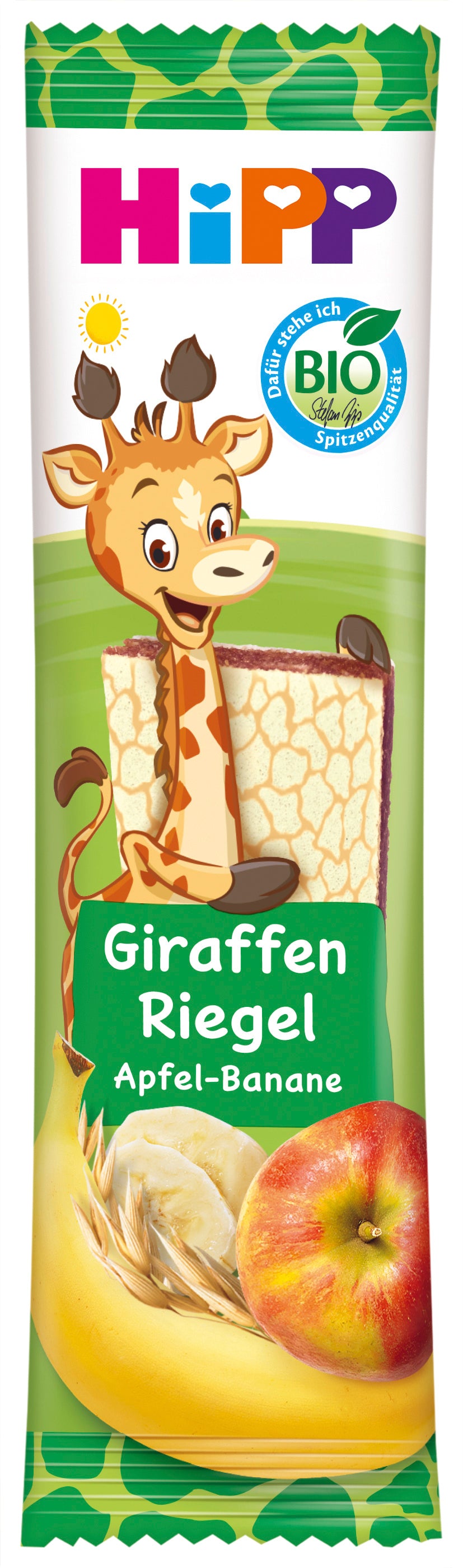 Hipp Riegel Giraffen Apfel Banane (23g)