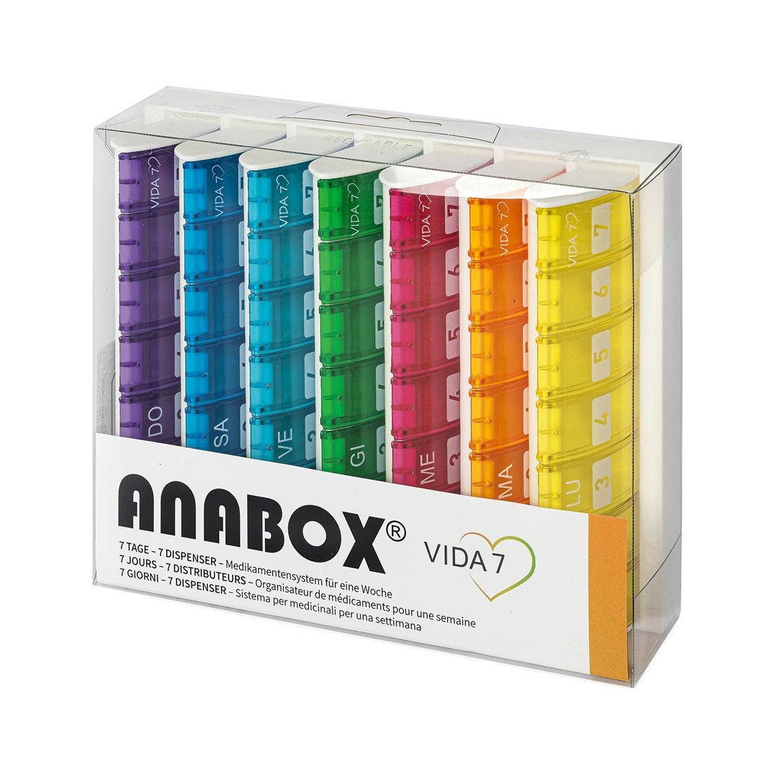 Anabox Medidispenser 7 Tage Vida (1 Stk)
