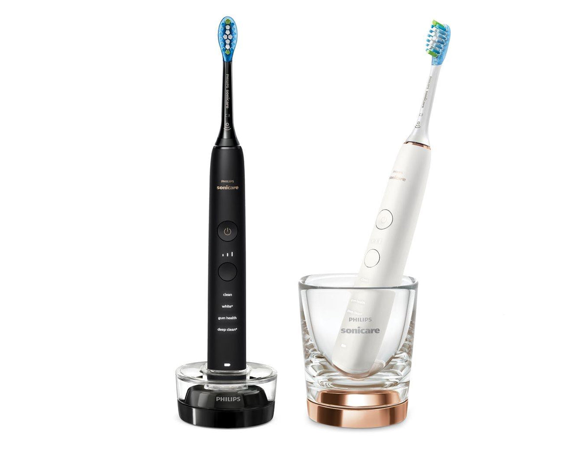 Philips Sonicare DiamondClean 9000 elektrische Schallzahnbürste HX9914/57 Duo (1 Set)