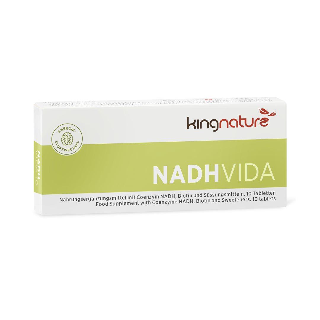 Kingnature NADH Vida Tabletten 20mg (10 Stk)