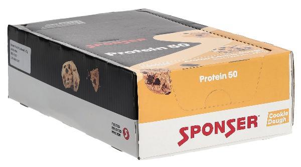 Sponser Protein 50 Cookie Dough Barretta (20 x 50g)