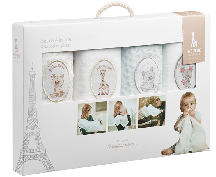 SOPHIE LA GIRAFE Windelset (4 Stk)
