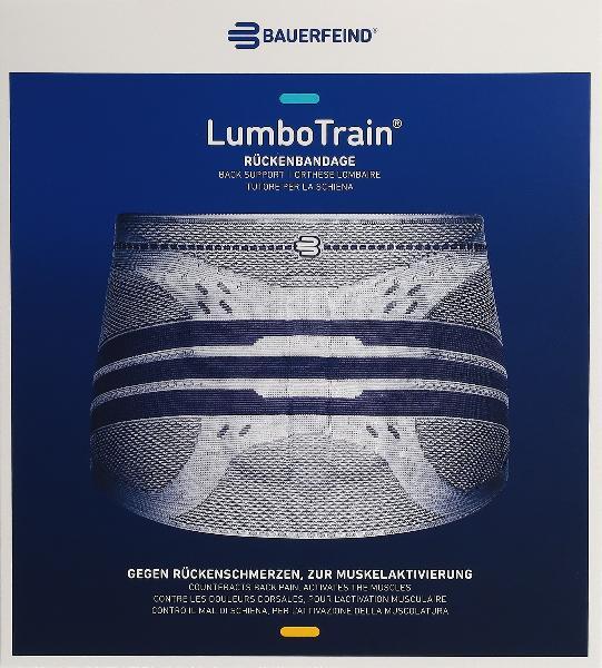 Bauerfeind LumboTrain Straight Size 2 titan (1 pc)