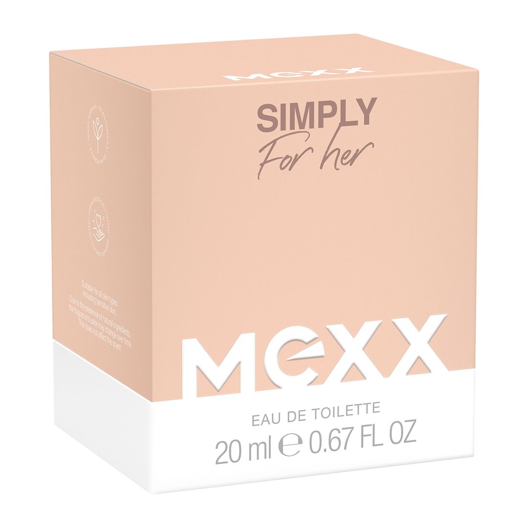 MEXX Woman Simply Eau de Toilette pour Femme (20ml)