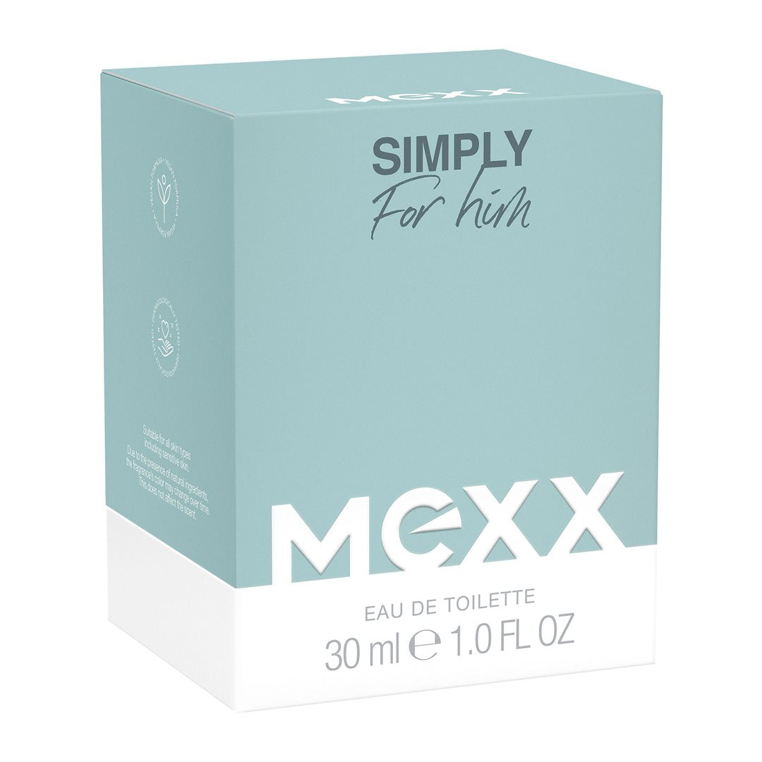 MEXX Man Simply Eau de Toilette da Uomo (30ml)