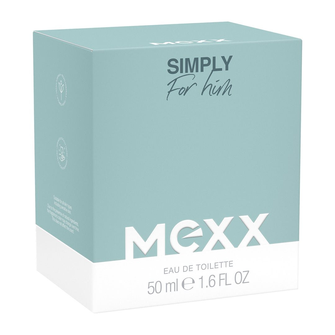 MEXX Man Simply Eau de Toilette für Herren (50ml)