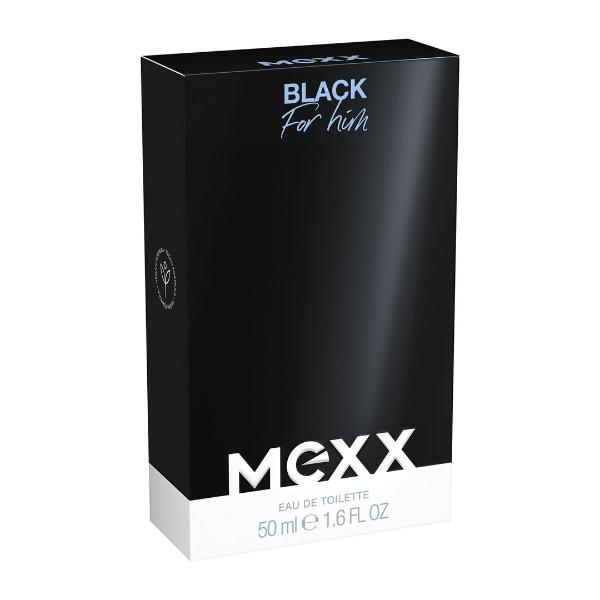 MEXX Black Eau de Toilette für Herren (50ml)