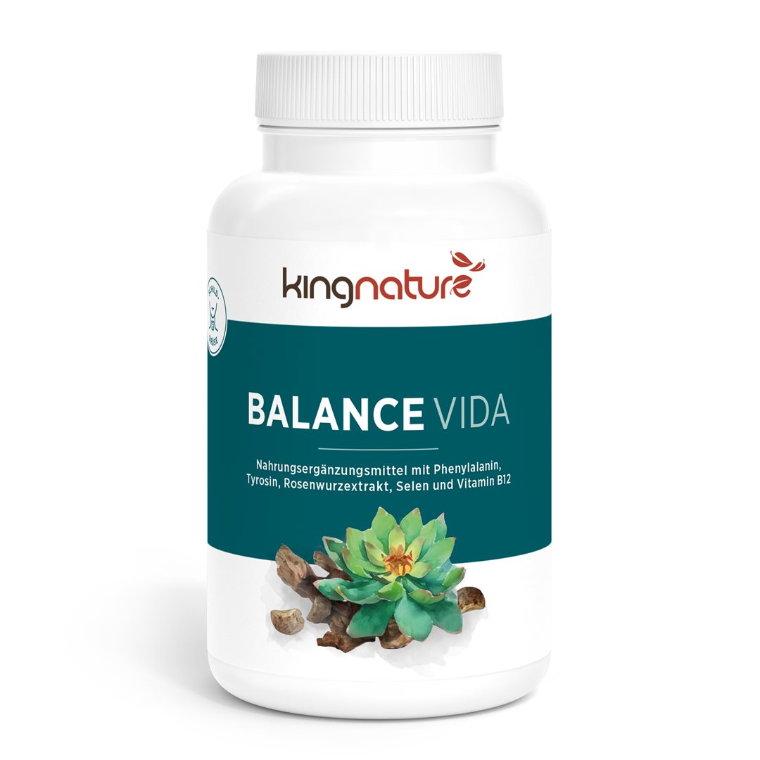 Kingnature Balance Vida Kapseln 500mg (120 Stk)