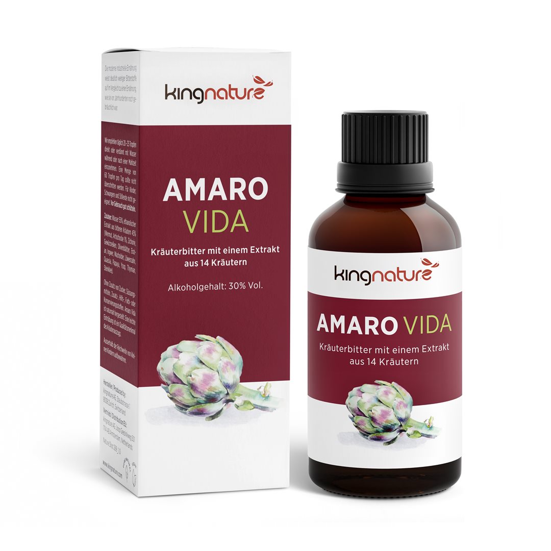 Kingnature Amaro Vida Tropfen (50ml)