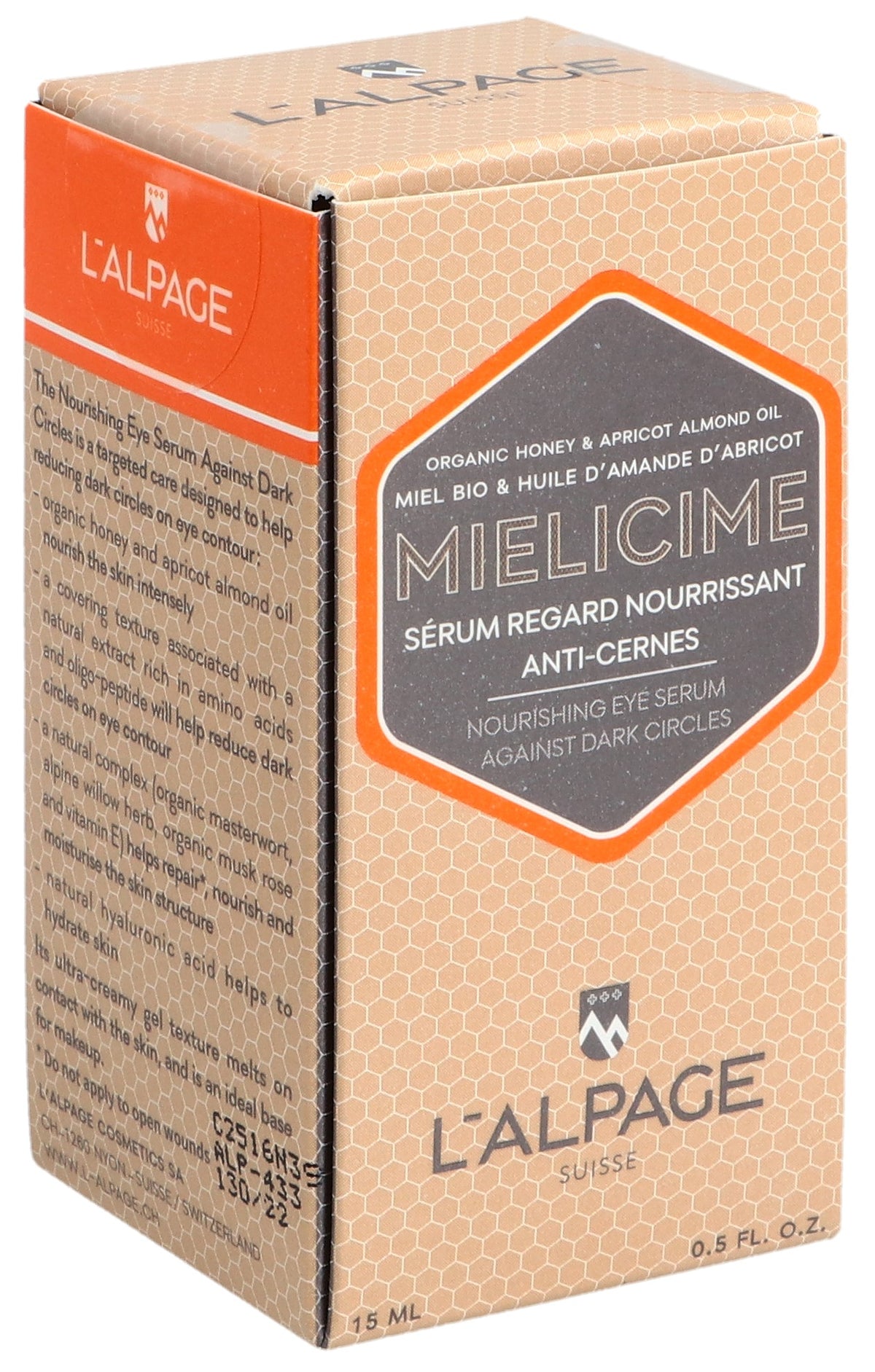L'ALPAGE Mielicime Siero Contorno Occhi Anti-Occhiaie (15ml)