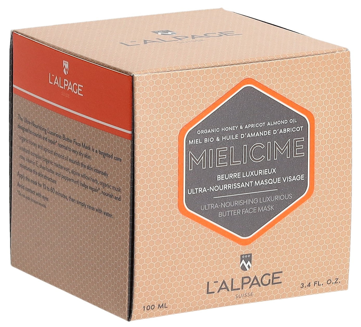 L'ALPAGE Mielicime Masque Visage Beurre Ultra-Nourrissant (100ml)
