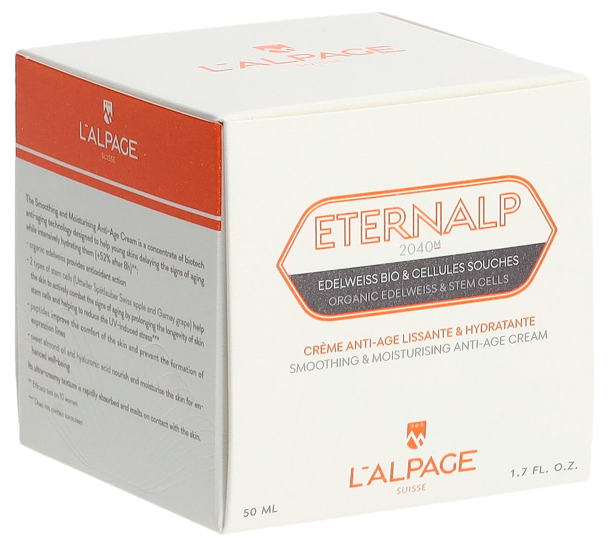 L'ALPAGE Eternalp 2040m Crema Anti-Età Levigante & Idratante (50ml)