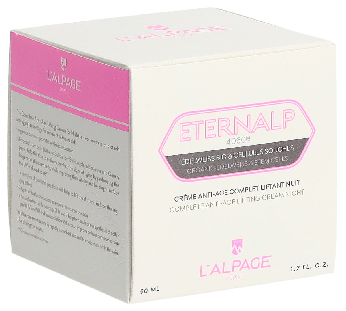 L'ALPAGE Eternalp 4060m Crème de Nuit Anti-Âge Liftante (50ml)