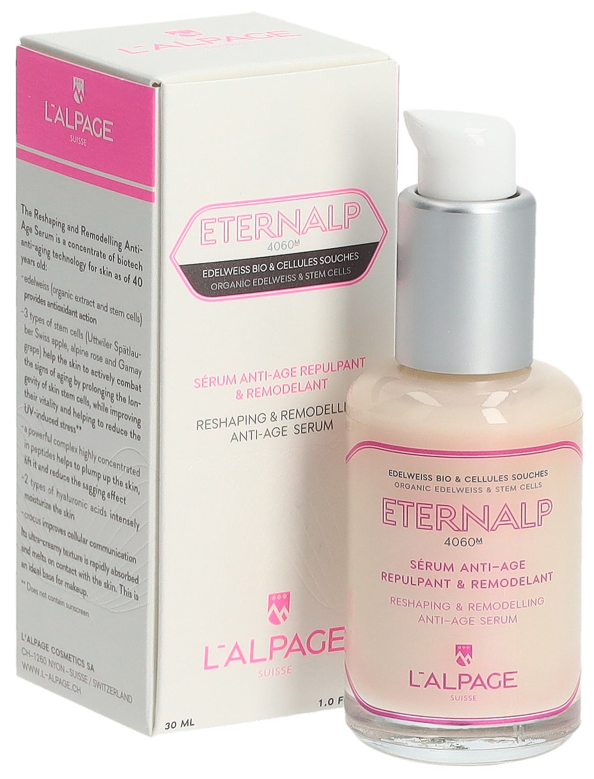 L'ALPAGE Eternalp 4060m Siero Anti-Età Rimpolpante & Rimodellante (30ml)