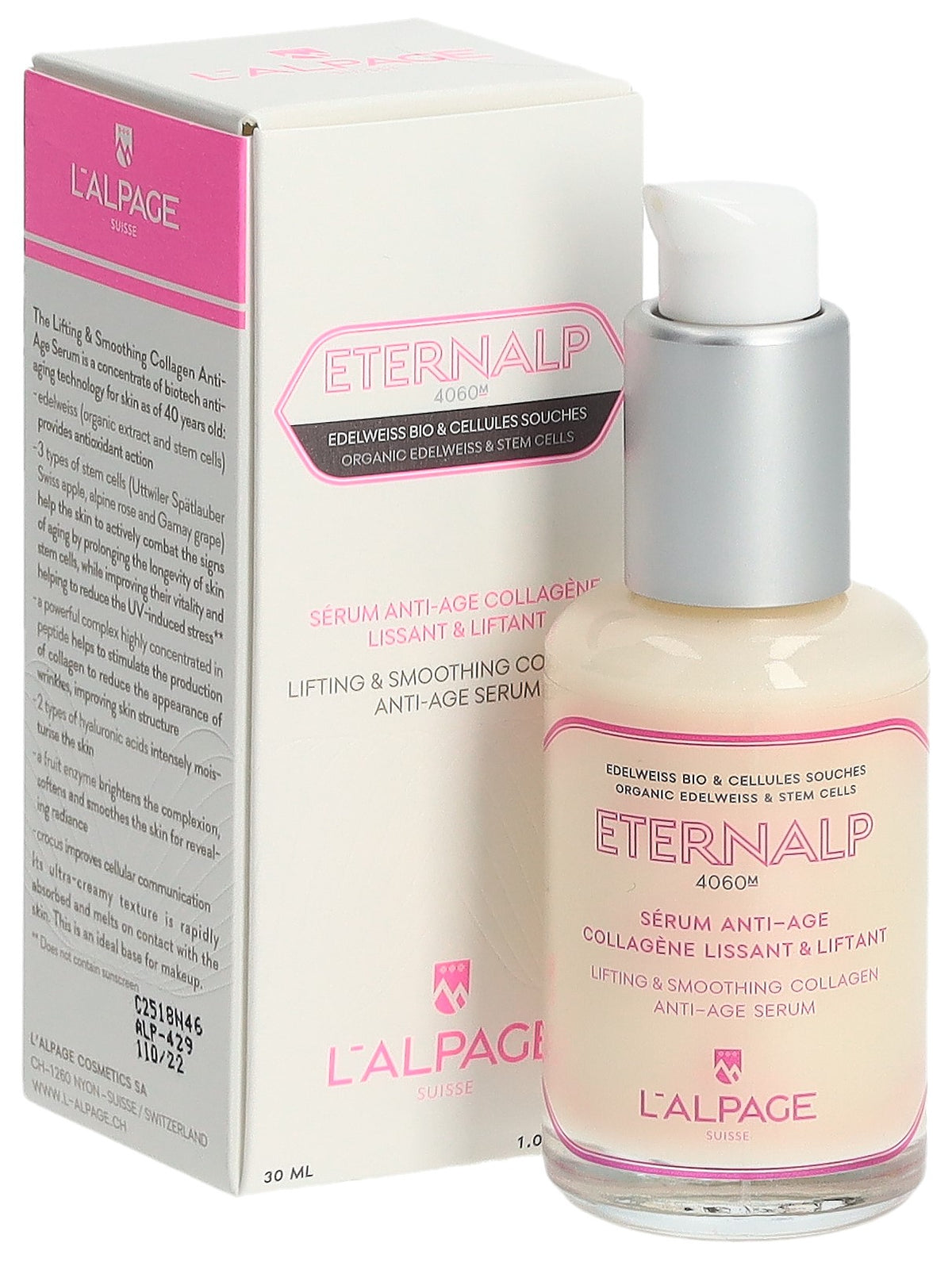 L'ALPAGE Eternalp 4060m Anti-Aging Kollagen-Serum glättend & liftend (30ml)