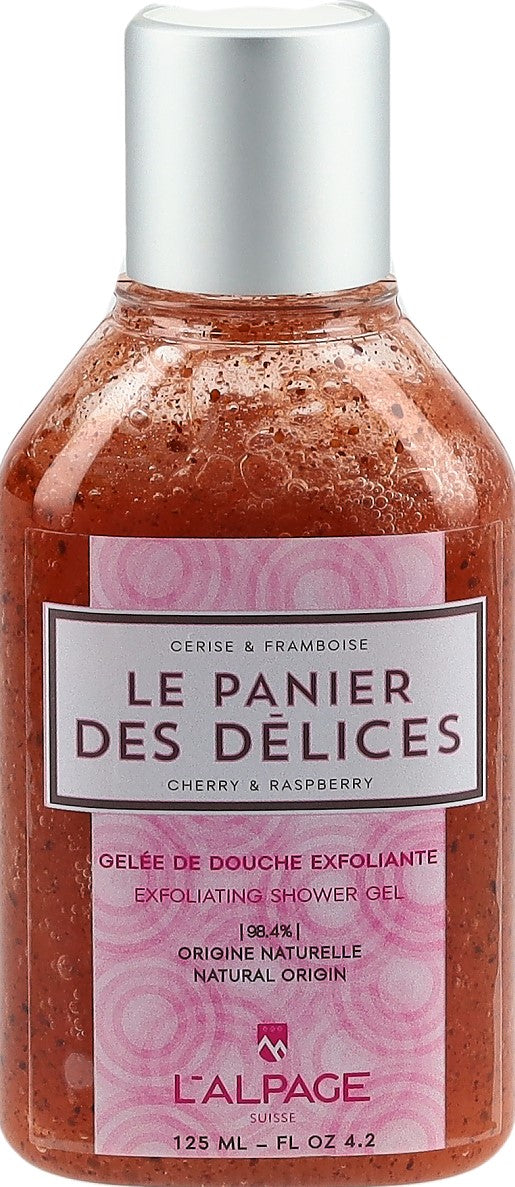 L'ALPAGE Le Panier des Délices Exfoliating Shower Gel (125ml)