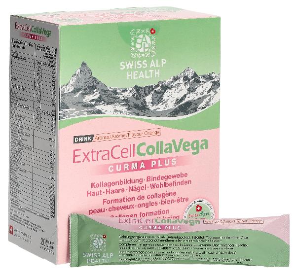 ExtraCell CollaVega Curma Plus Drink Pulver Orange (20 x 18,3 g)