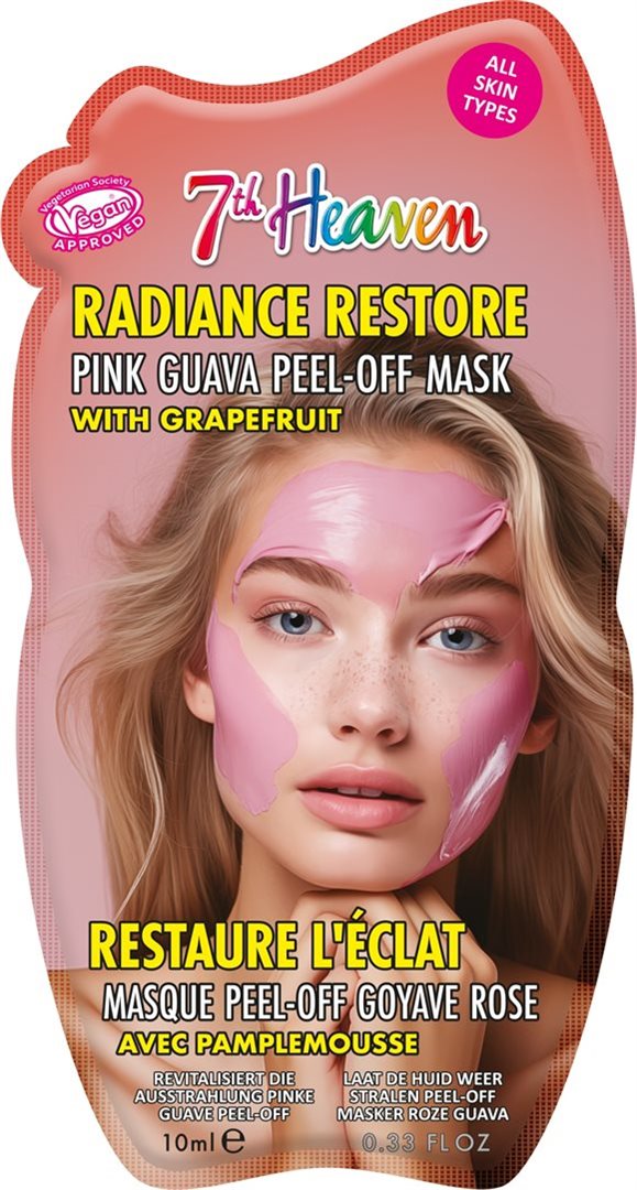 7th Heaven Peel-Off Face Mask Pink Guava (10ml)