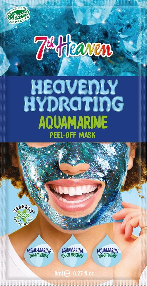 7th Heaven Peel-Off Face Mask Hydra Aquamarine (8ml)